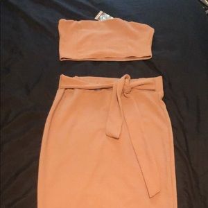 2 piece skirt set